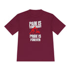 Female Sled Push Pain Is Temporary Pride Is Forever | Performance Tee