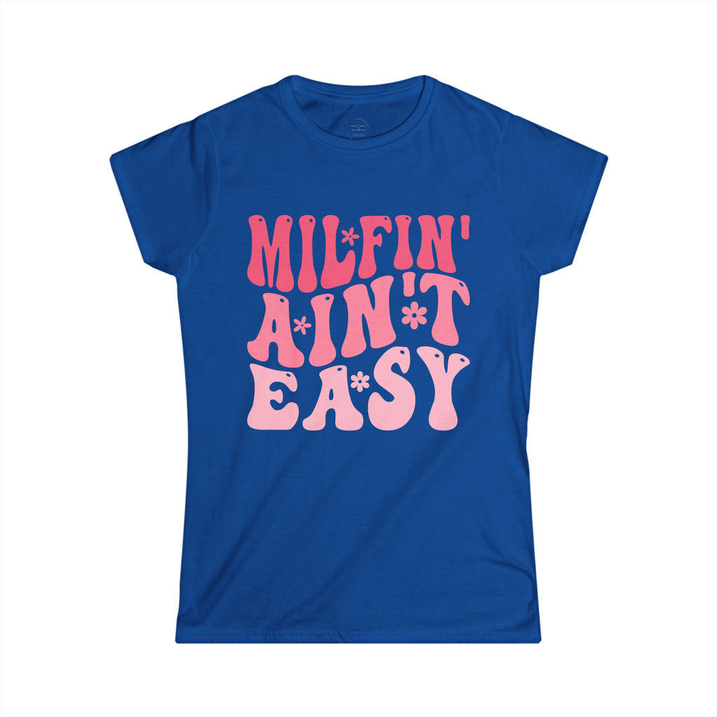 designsXdarren Retro Groovy Motherhood Women’s T-Shirt - 70s Style Mama Graphic Tee - Bella+Canvas 6004