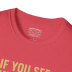 Retro “If You See Me Jogging Call 911” T-Shirt
