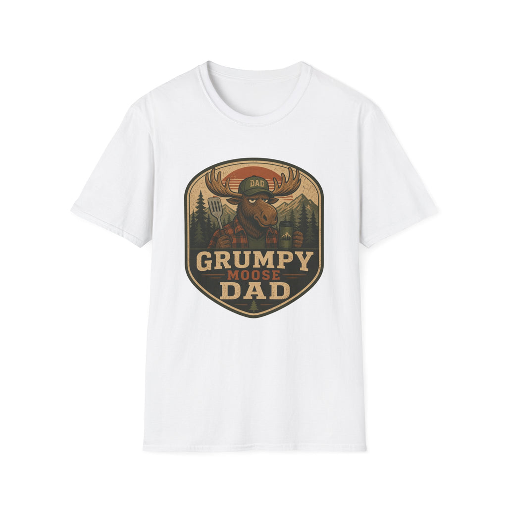 Grumpy Moose Dad T-Shirt