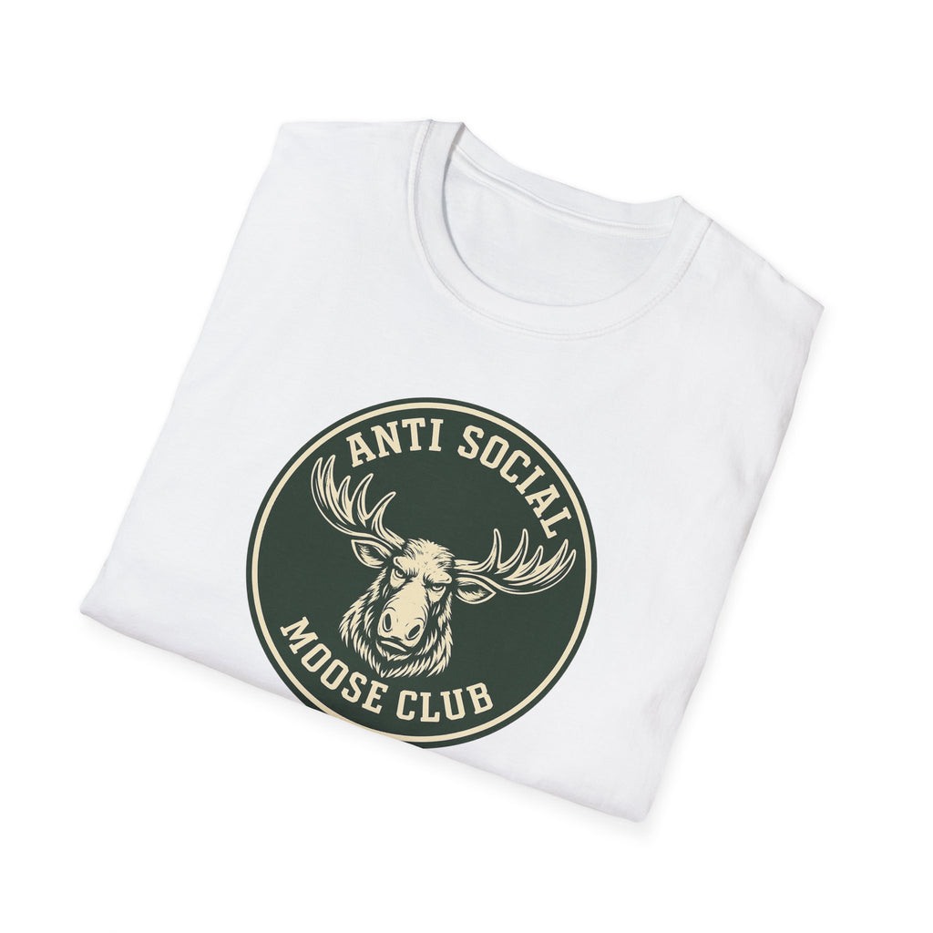 Anti Social Moose Club Logo T-Shirt