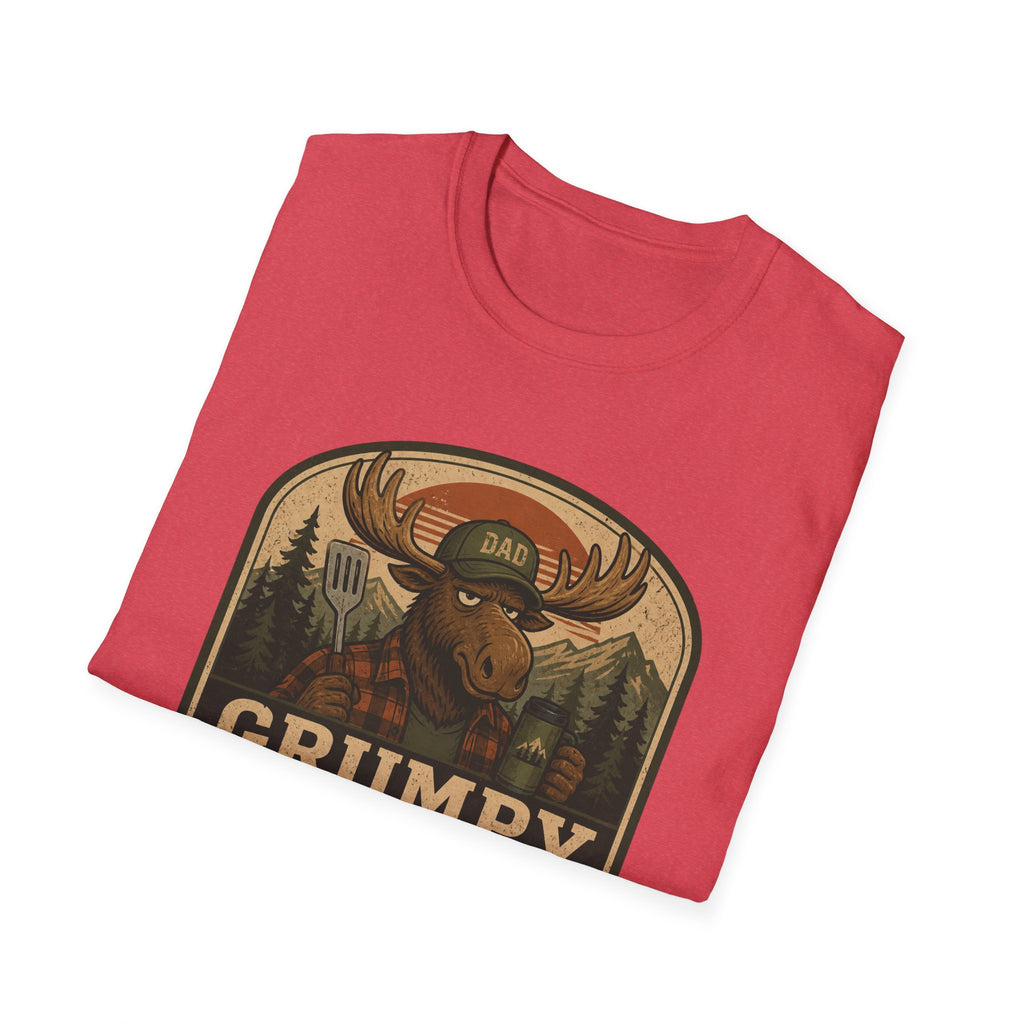 Grumpy Moose Dad T-Shirt