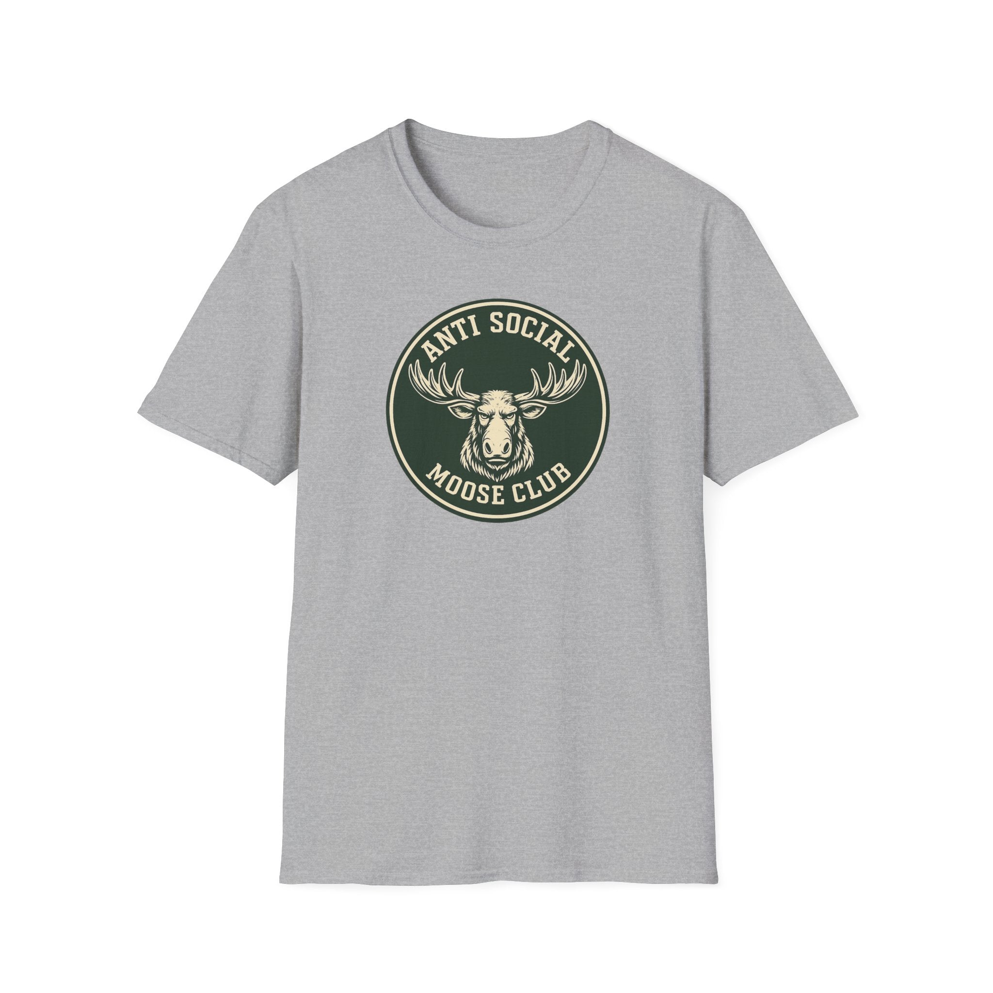 Anti Social Moose Club Logo T-Shirt