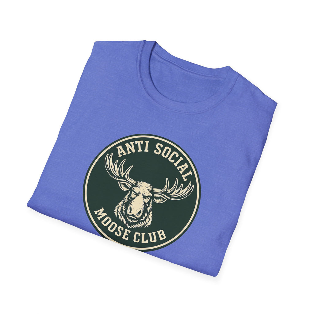 Anti Social Moose Club Logo T-Shirt