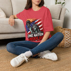 United We Stand Statue of Liberty T-Shirt | Patriotic American Tee