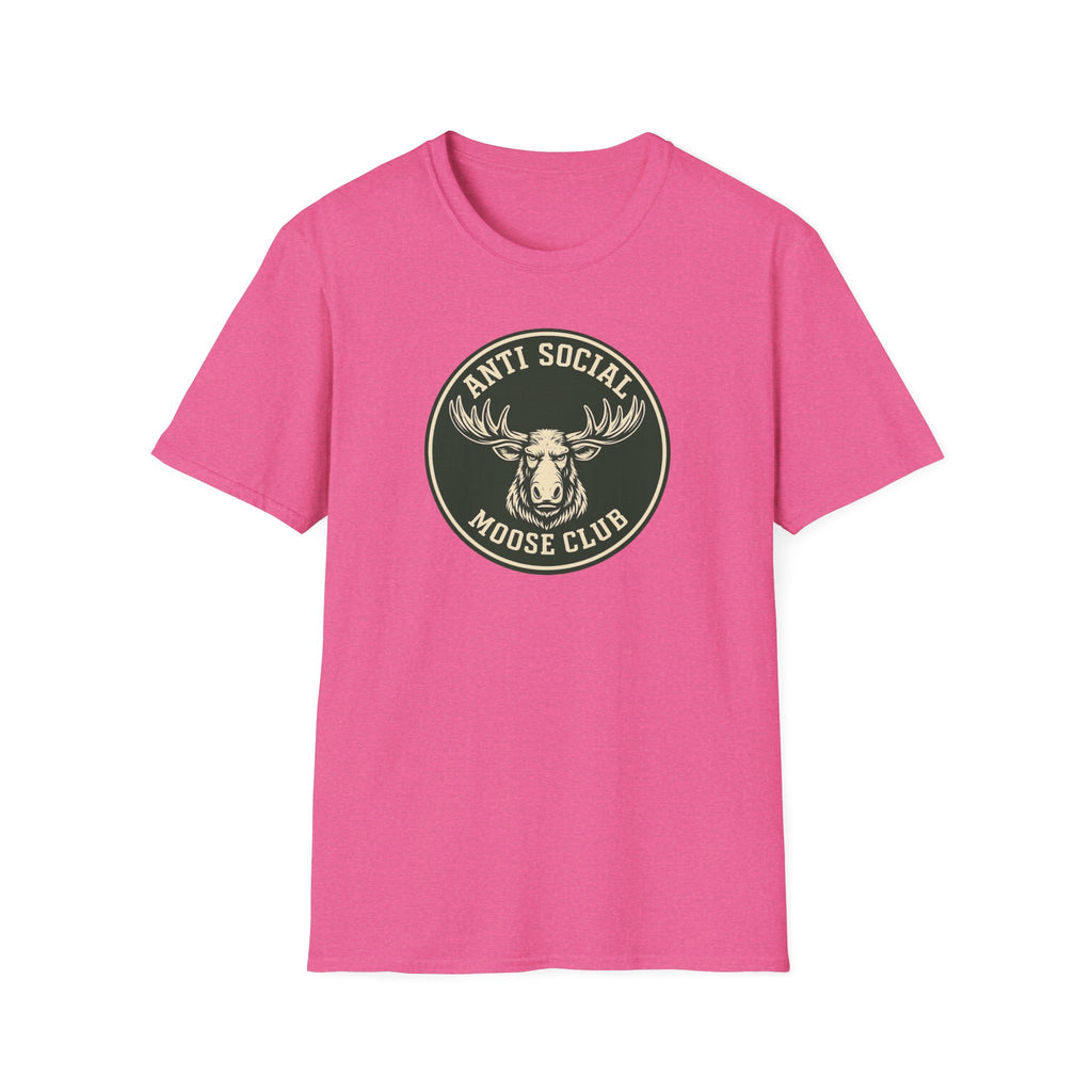 Anti Social Moose Club Logo T-Shirt