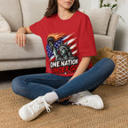 United We Stand Statue of Liberty T-Shirt | Patriotic American Tee