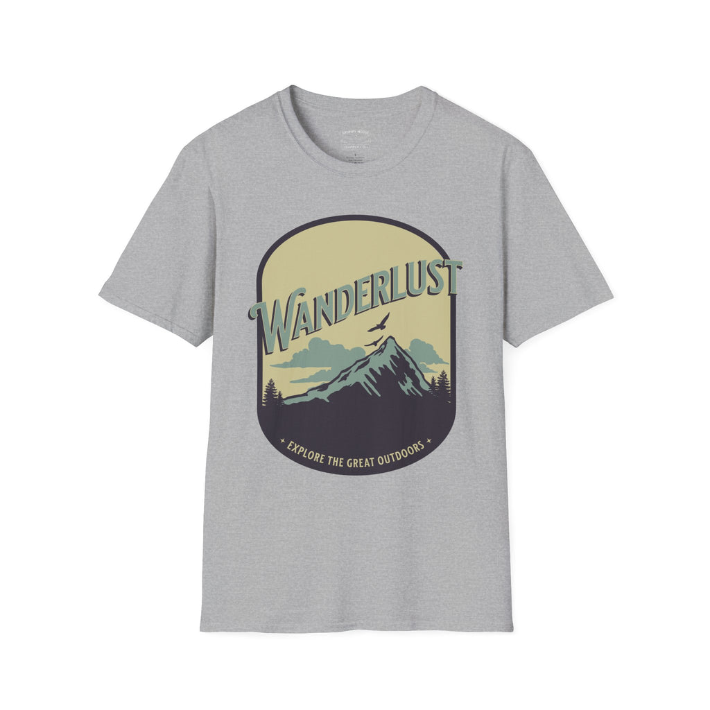 Wanderlust Explore the Great Outdoors - Cotton TShirt