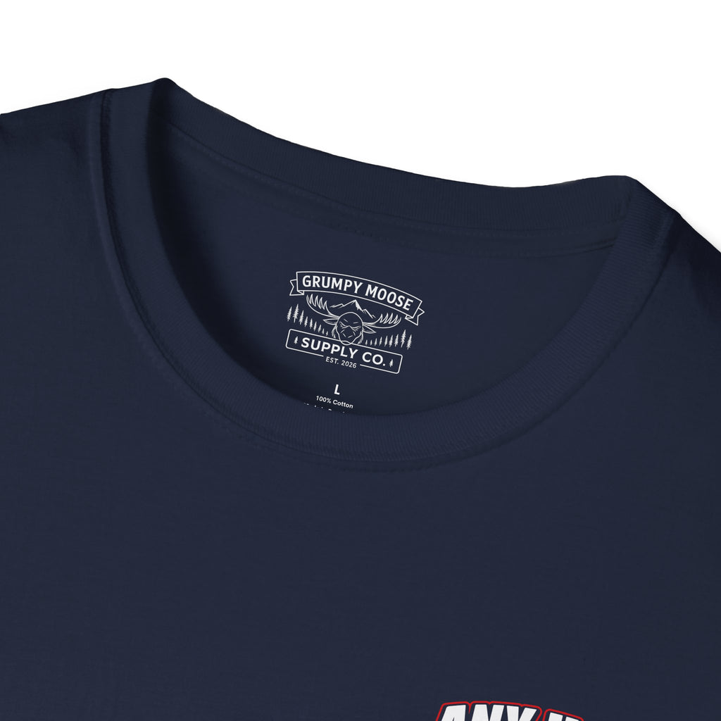 Any Hole Is My Goal Beer Pong T-Shirt | Front & Back