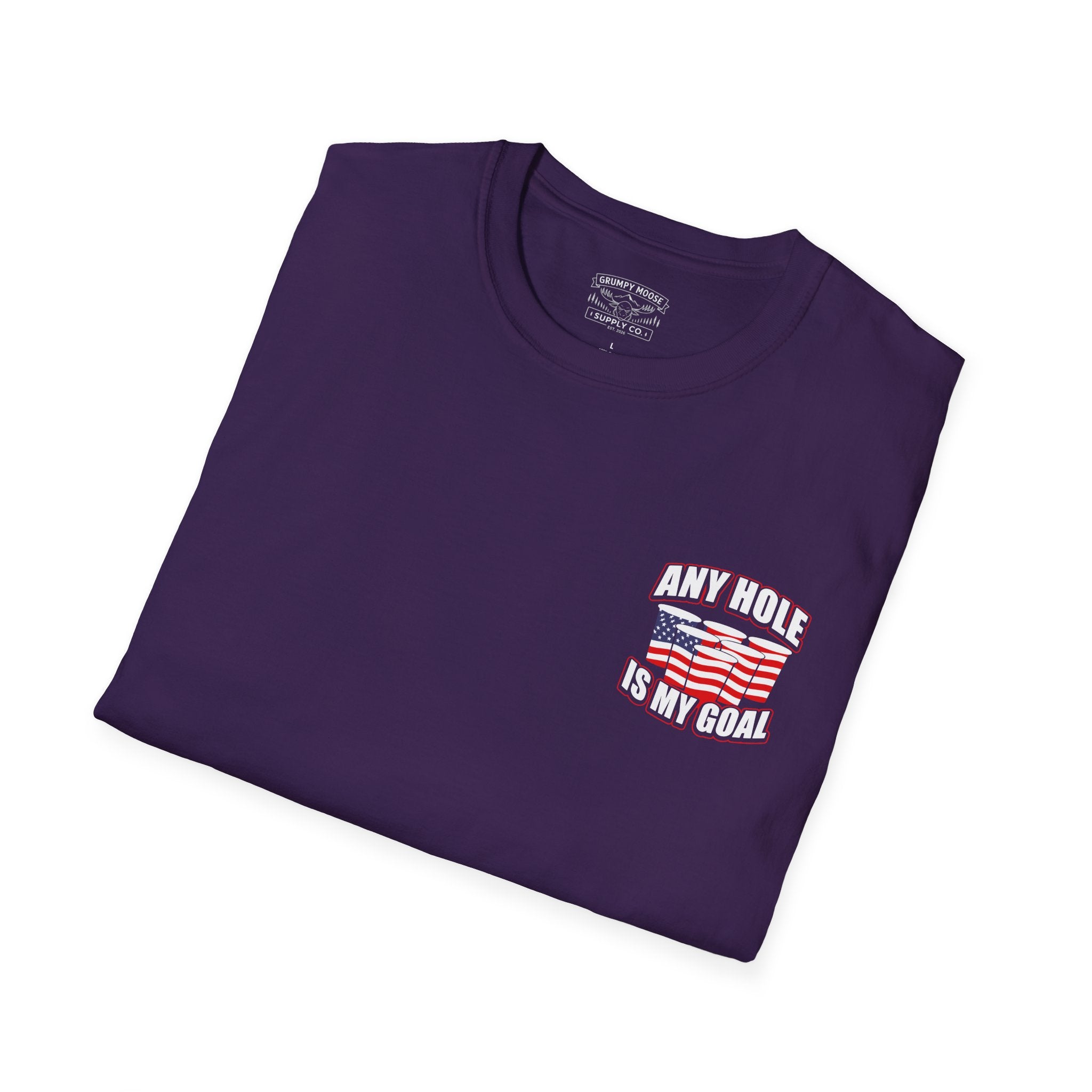 Any Hole Is My Goal Beer Pong - Front & Back Design