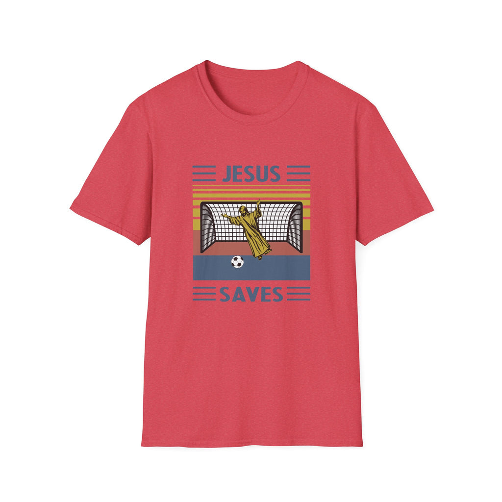Jesus Saves - Softstyle TShirt