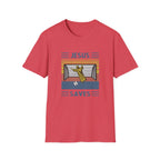 Jesus Saves - Softstyle TShirt