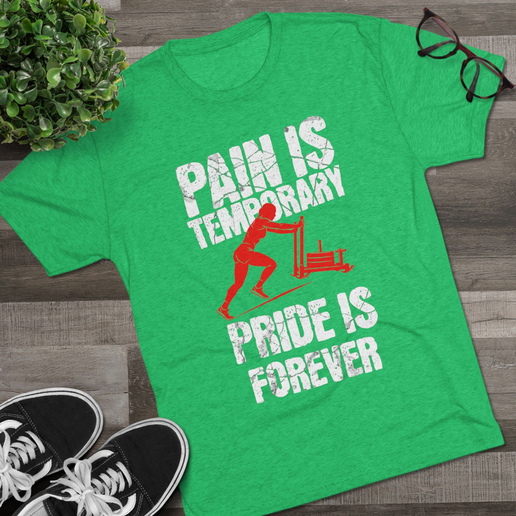 Women's Pain Is Temporary Pride Is Forever - Tri-Blend Tee