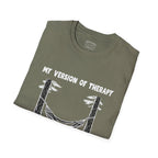 My Version of Therapy Hammock T-Shirt — Outdoor Camping Relaxation Tee
