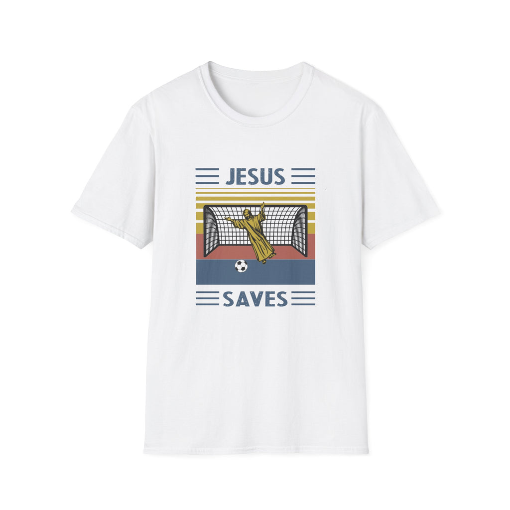 Jesus Saves - Softstyle TShirt