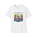 Jesus Saves - Softstyle TShirt