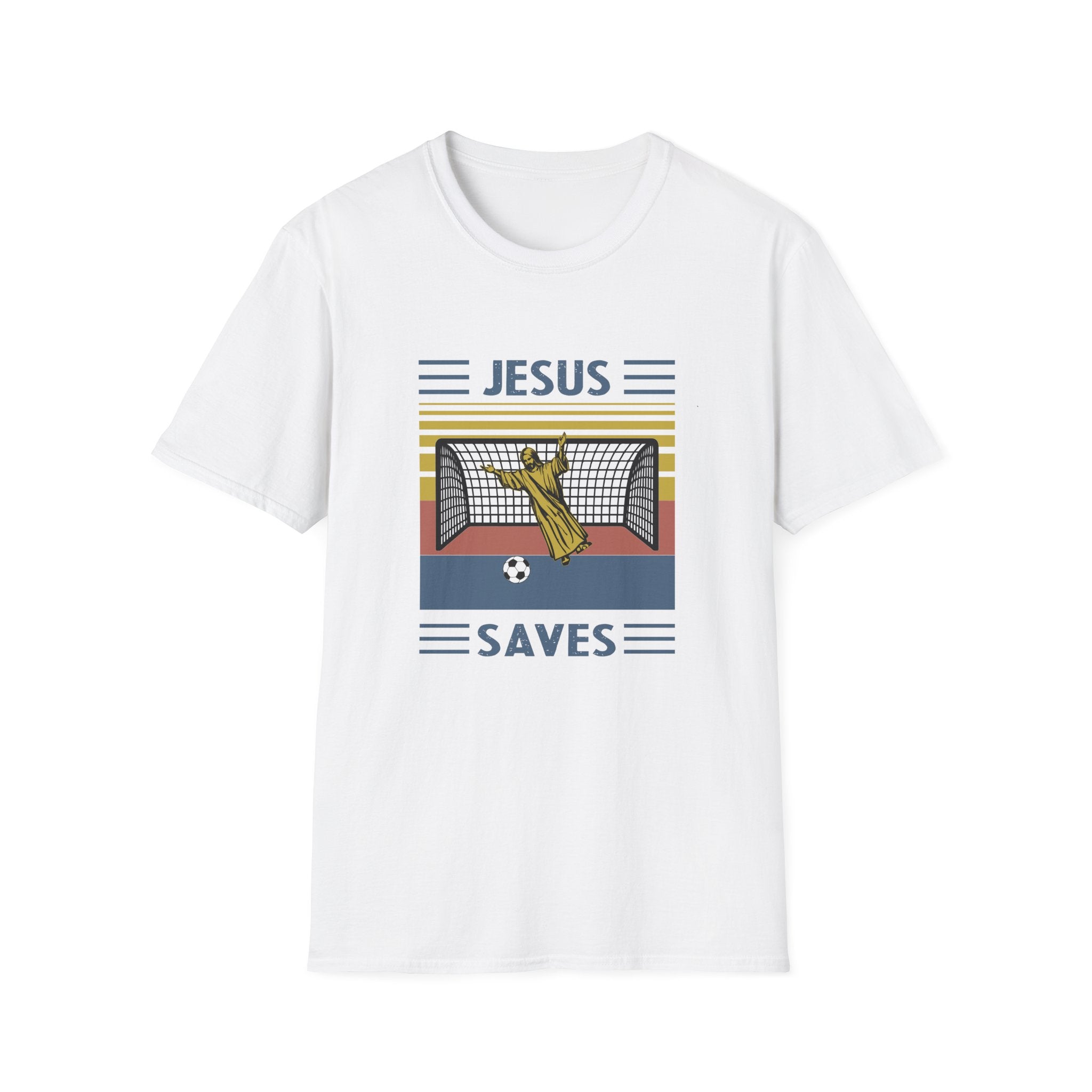 Jesus Saves - Softstyle TShirt