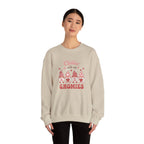 Chillin With My Gnomies Sweatshirt Women’s Valentine’s Day Gnome Crewneck Cute XOXO Heart Pullover Funny Galentine’s Gift