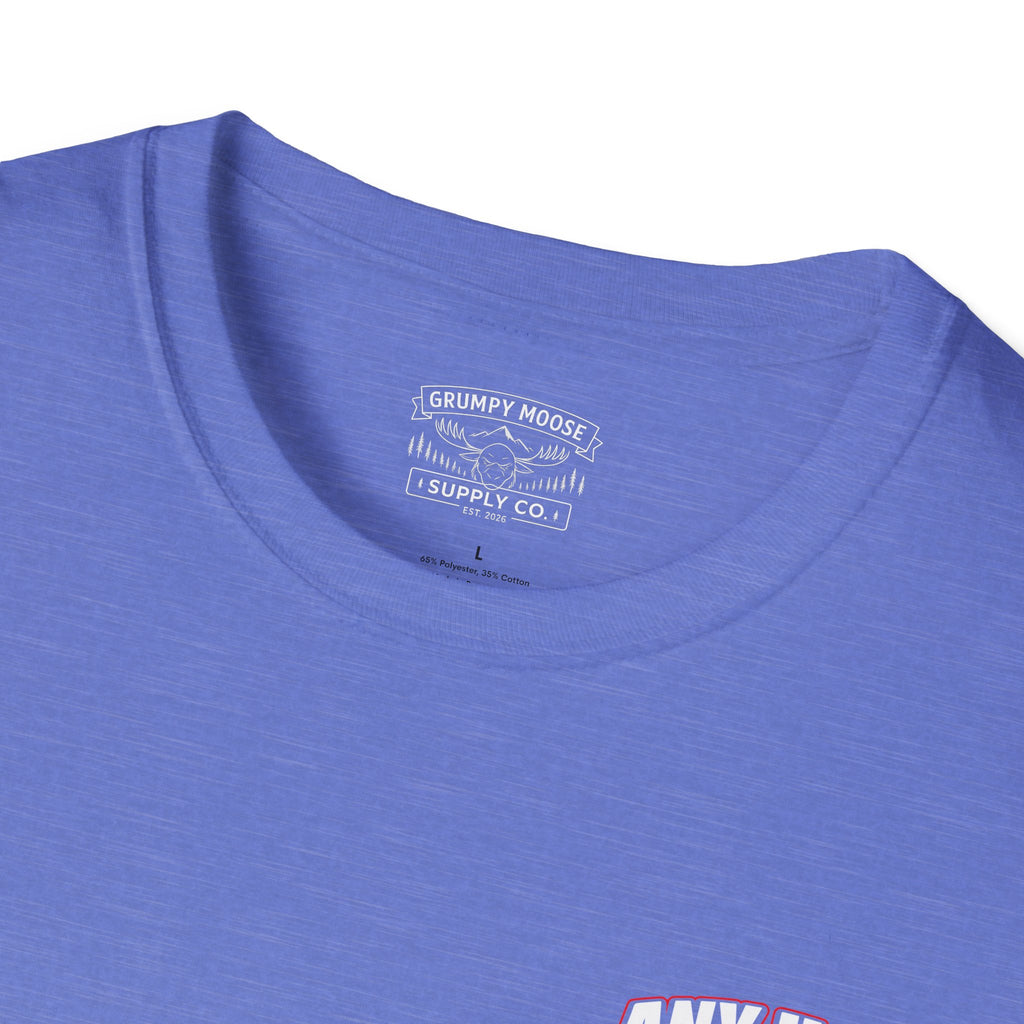Any Hole Is My Goal Beer Pong T-Shirt | Front & Back