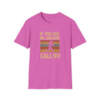 Retro “If You See Me Jogging Call 911” T-Shirt