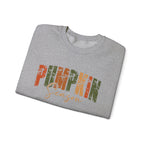 Pumpkin Season Crewneck Sweatshirt - Cozy Fall Fashion, Thanksgiving Gift, Autumn Apparel, Seasonal Style, Perfect for Halloween