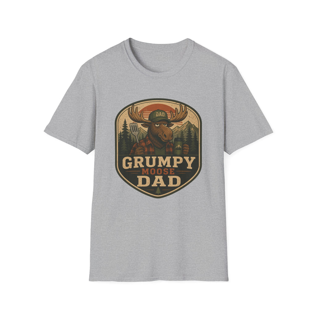 Grumpy Moose Dad T-Shirt