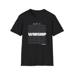 Made to Worship Unisex T-Shirt | Softstyle Tee for Music Lovers, Church Events, Inspirational Gifts, Everyday Wear, Casual Fashion