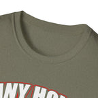 Any Hole Is My Goal American Flag Beer Pong T-Shirt