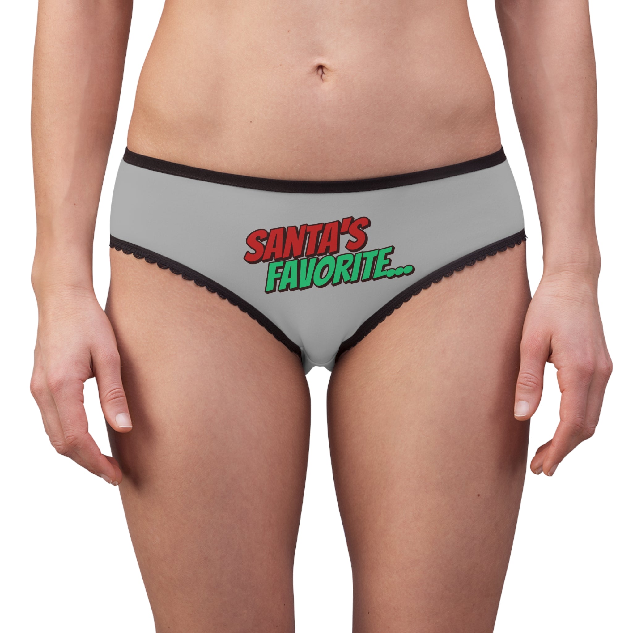 Santas Favorite Ho Ho Ho Ho Merry Christmas Women's Briefs Christmas Underwear Womens Briefs Gift for Her Gift for Him Christmas Gift