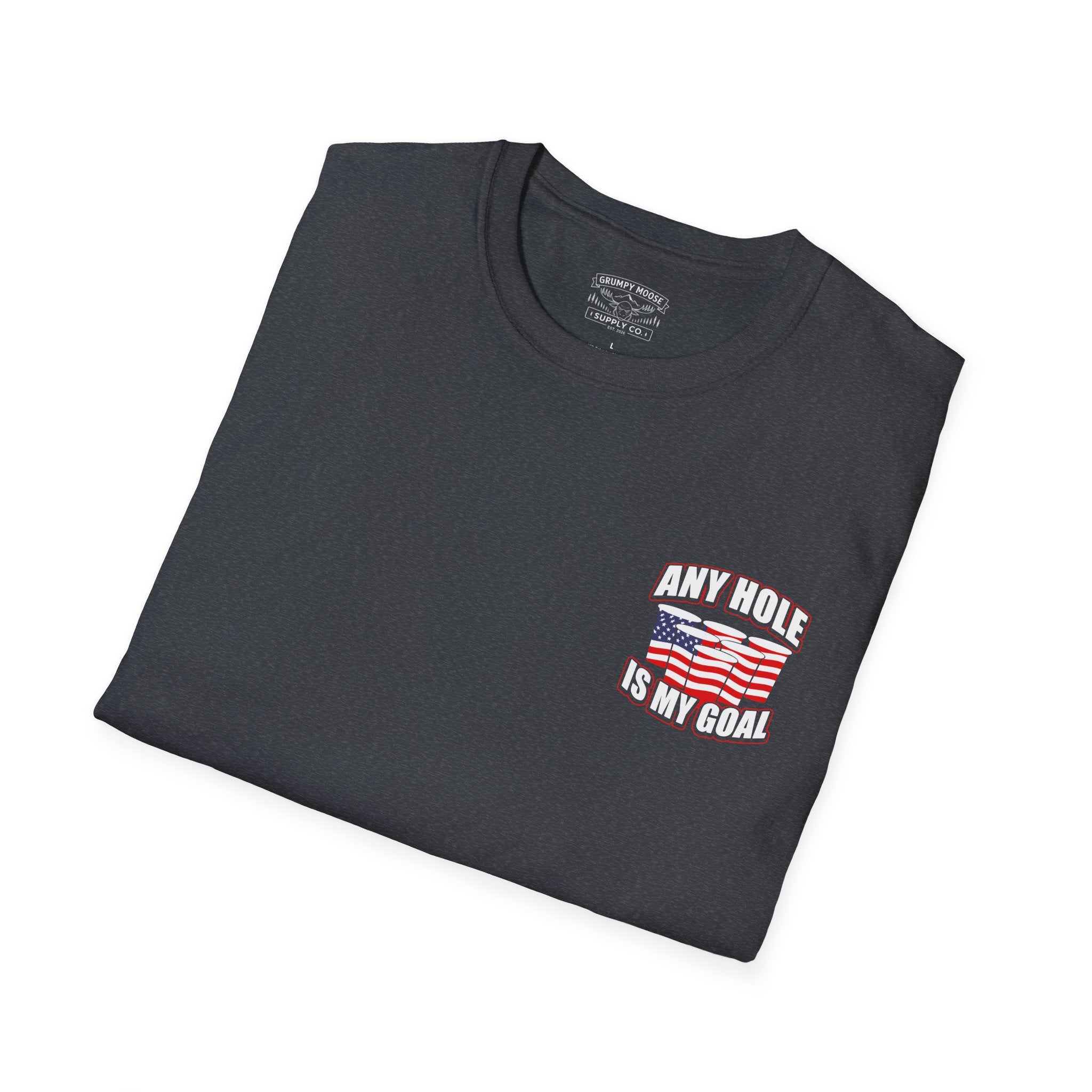 Any Hole Is My Goal Beer Pong - Front & Back Design