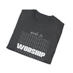 Made to Worship Unisex T-Shirt | Softstyle Tee for Music Lovers, Church Events, Inspirational Gifts, Everyday Wear, Casual Fashion