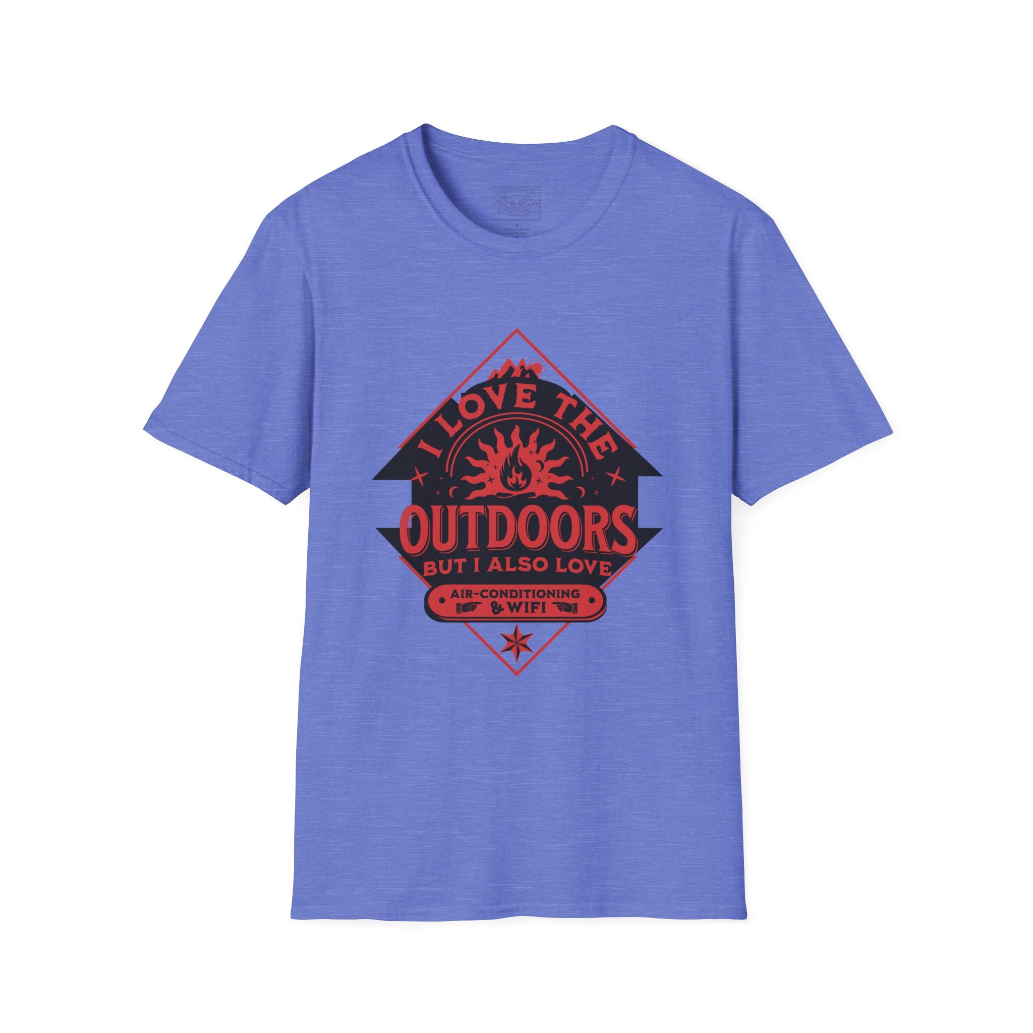 I Love The Outdoors & Wifi T-Shirt