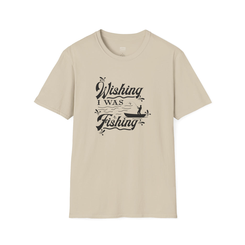 Wishing I Was Fishing - Cotton Crew