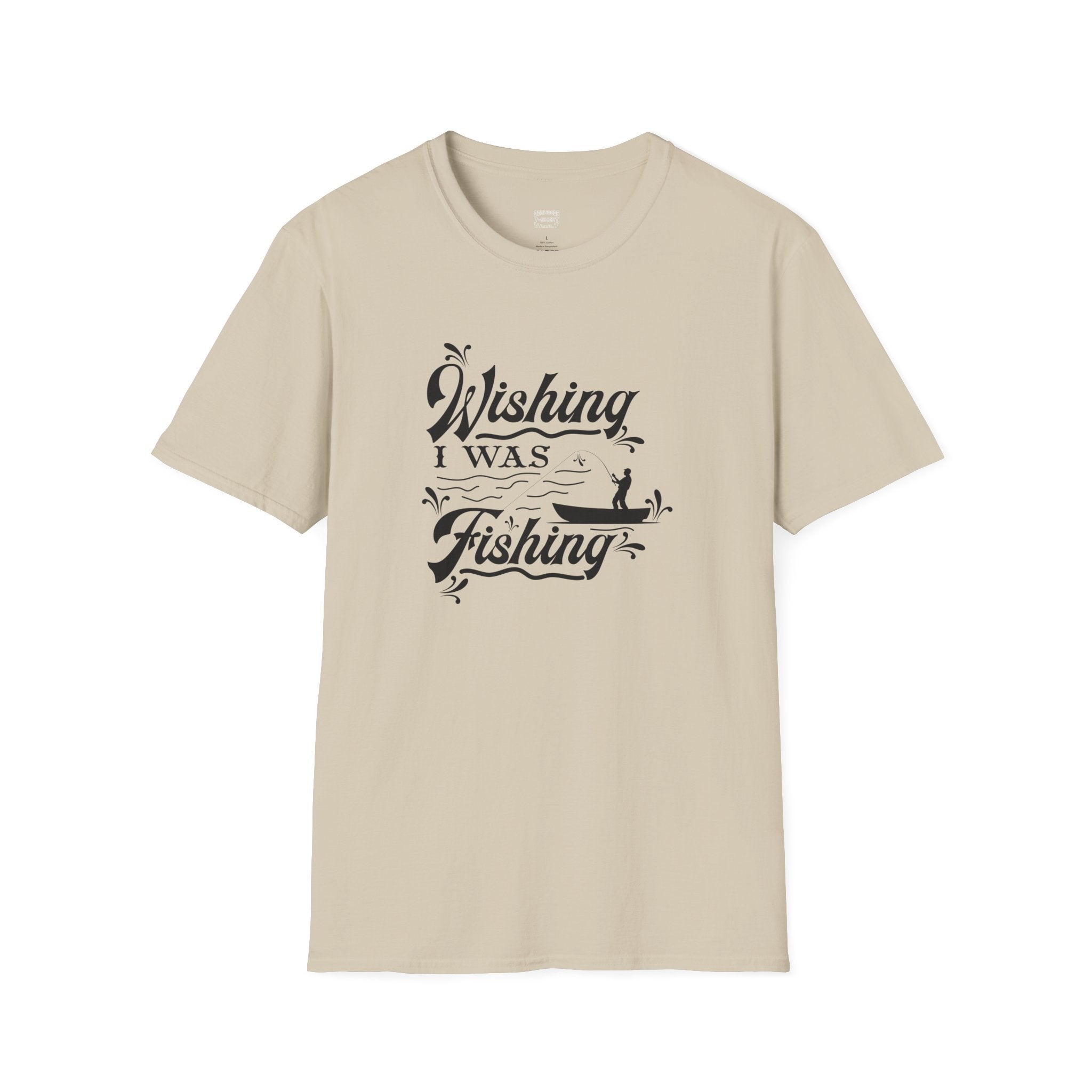 Wishing I Was Fishing - Cotton Crew