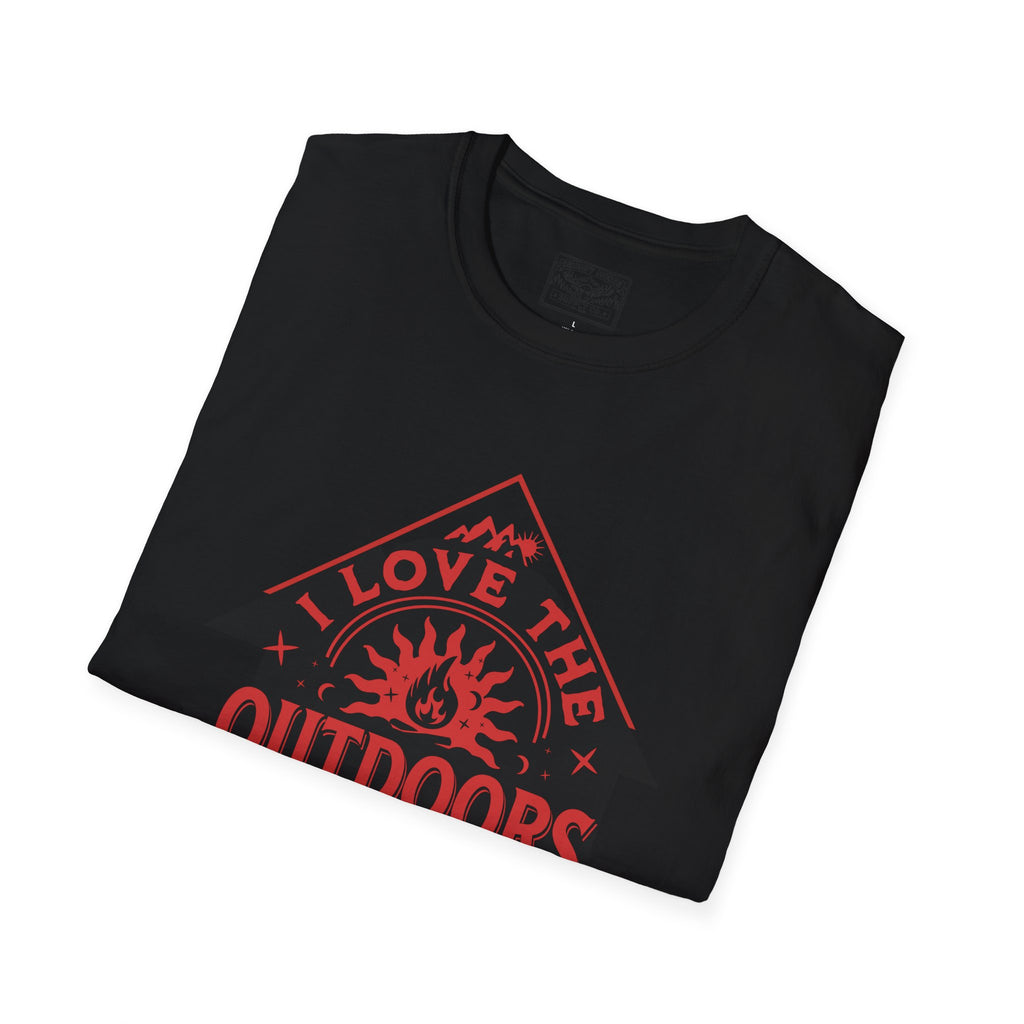 I Love The Outdoors & Wifi T-Shirt