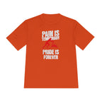 Female Sled Push Pain Is Temporary Pride Is Forever | Performance Tee