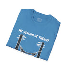 My Version of Therapy Hammock T-Shirt — Outdoor Camping Relaxation Tee