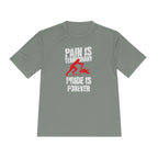 Female Sled Push Pain Is Temporary Pride Is Forever | Performance Tee
