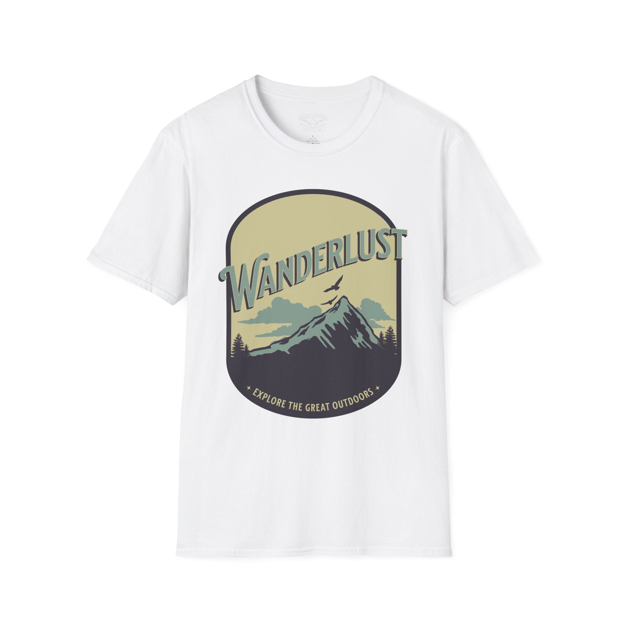 Wanderlust Explore the Great Outdoors - Cotton TShirt
