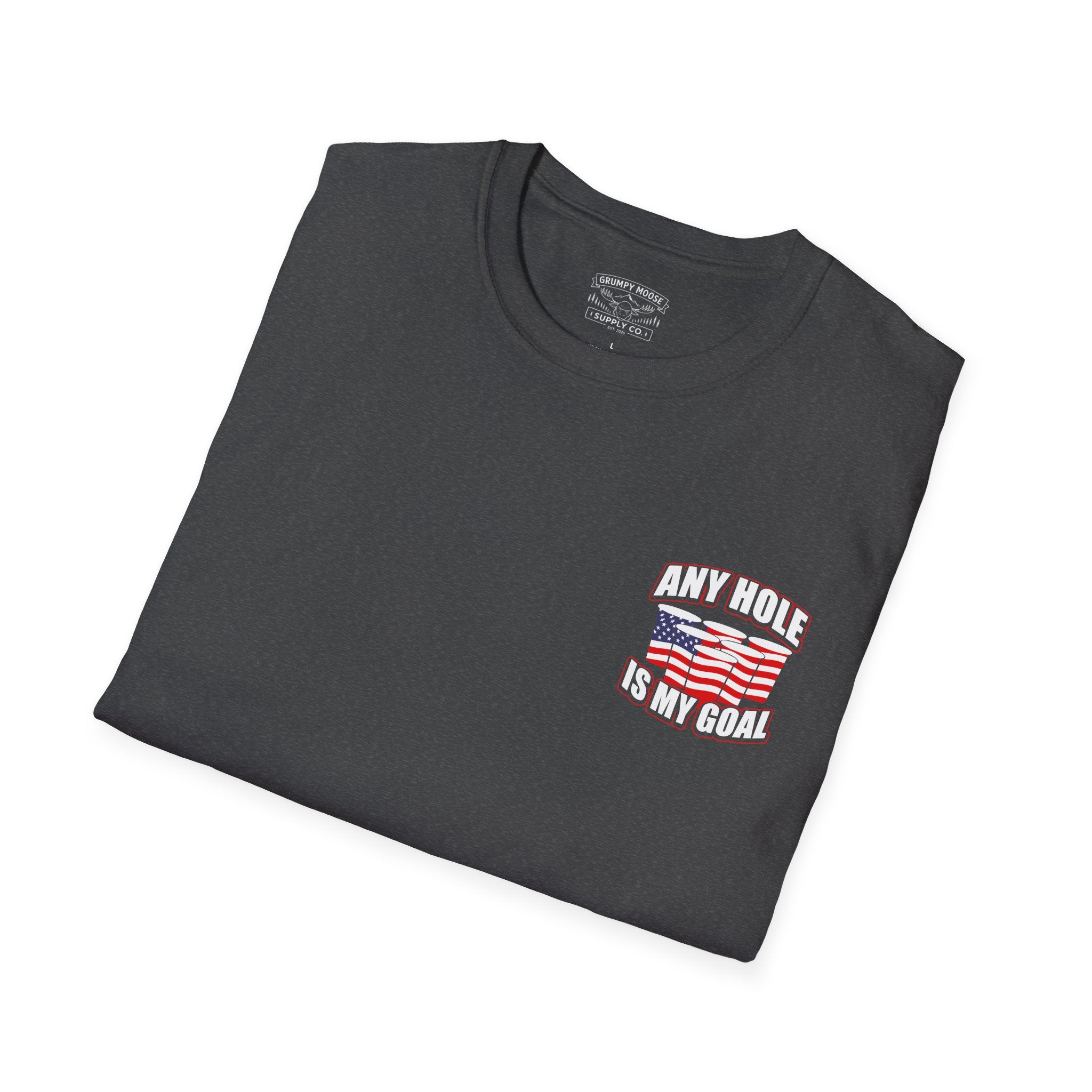 Any Hole Is My Goal Beer Pong - Front & Back Design