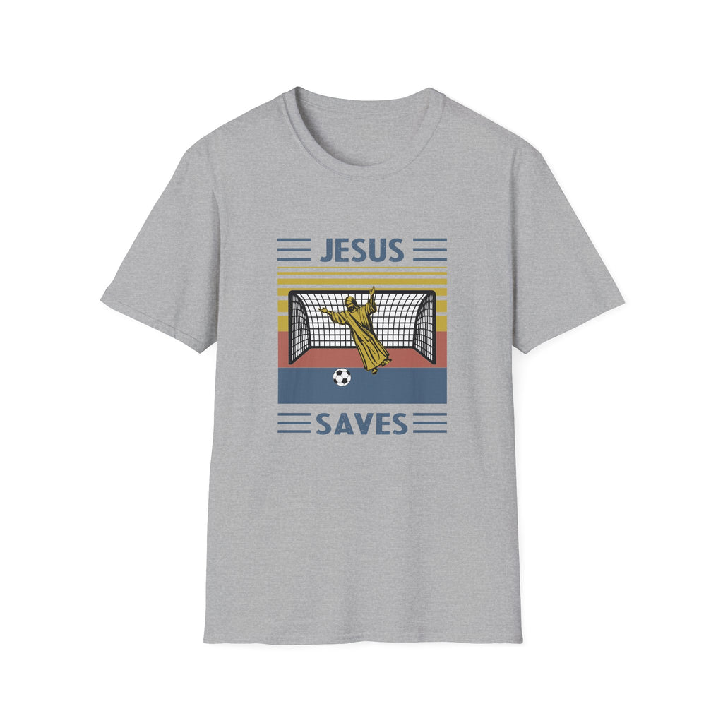 Jesus Saves - Softstyle TShirt