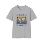 Jesus Saves - Softstyle TShirt