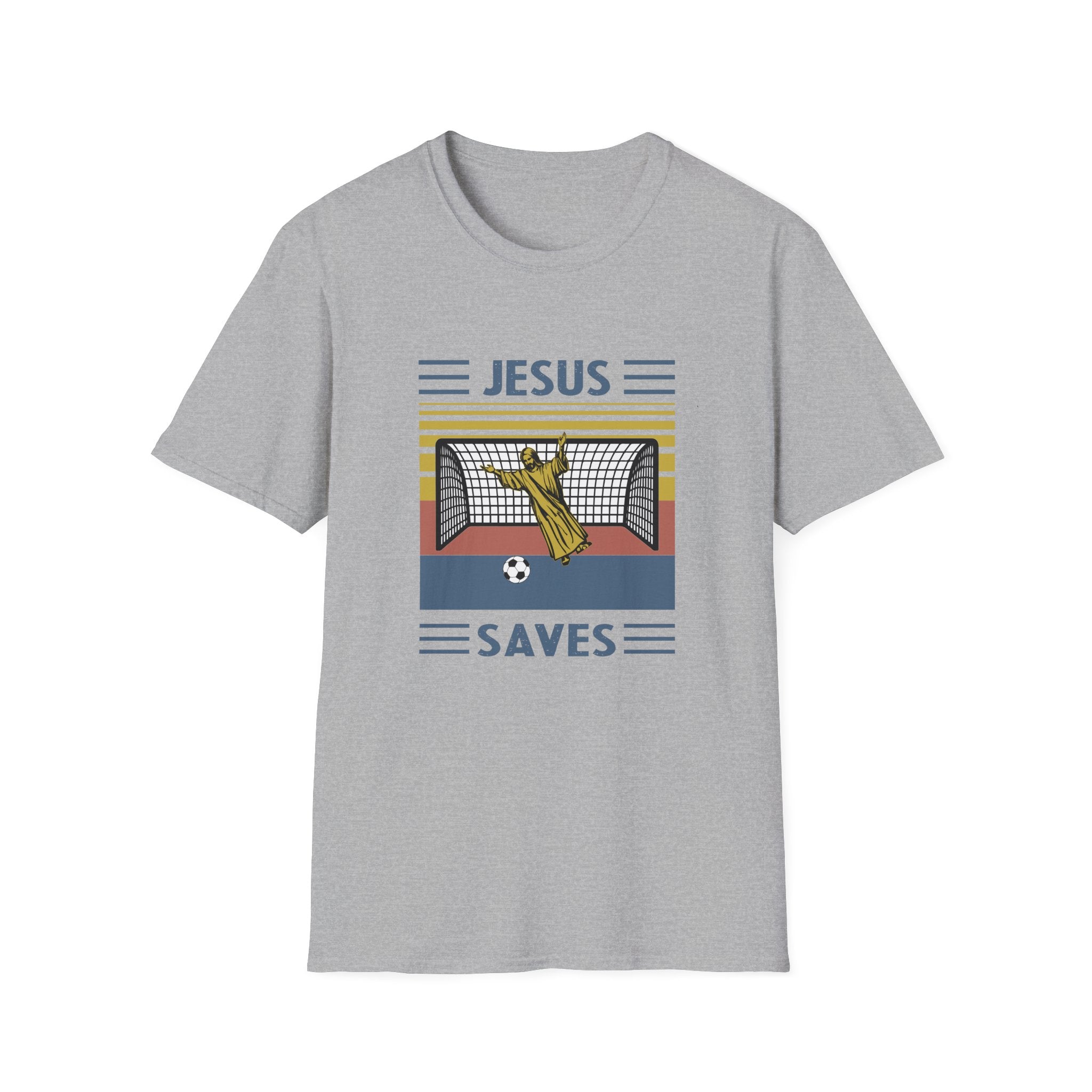 Jesus Saves - Softstyle TShirt