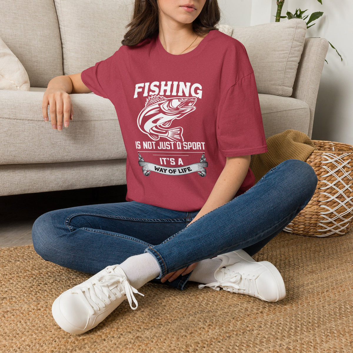 Fishing Is A Way of Life - Unisex Softstyle T-Shirt