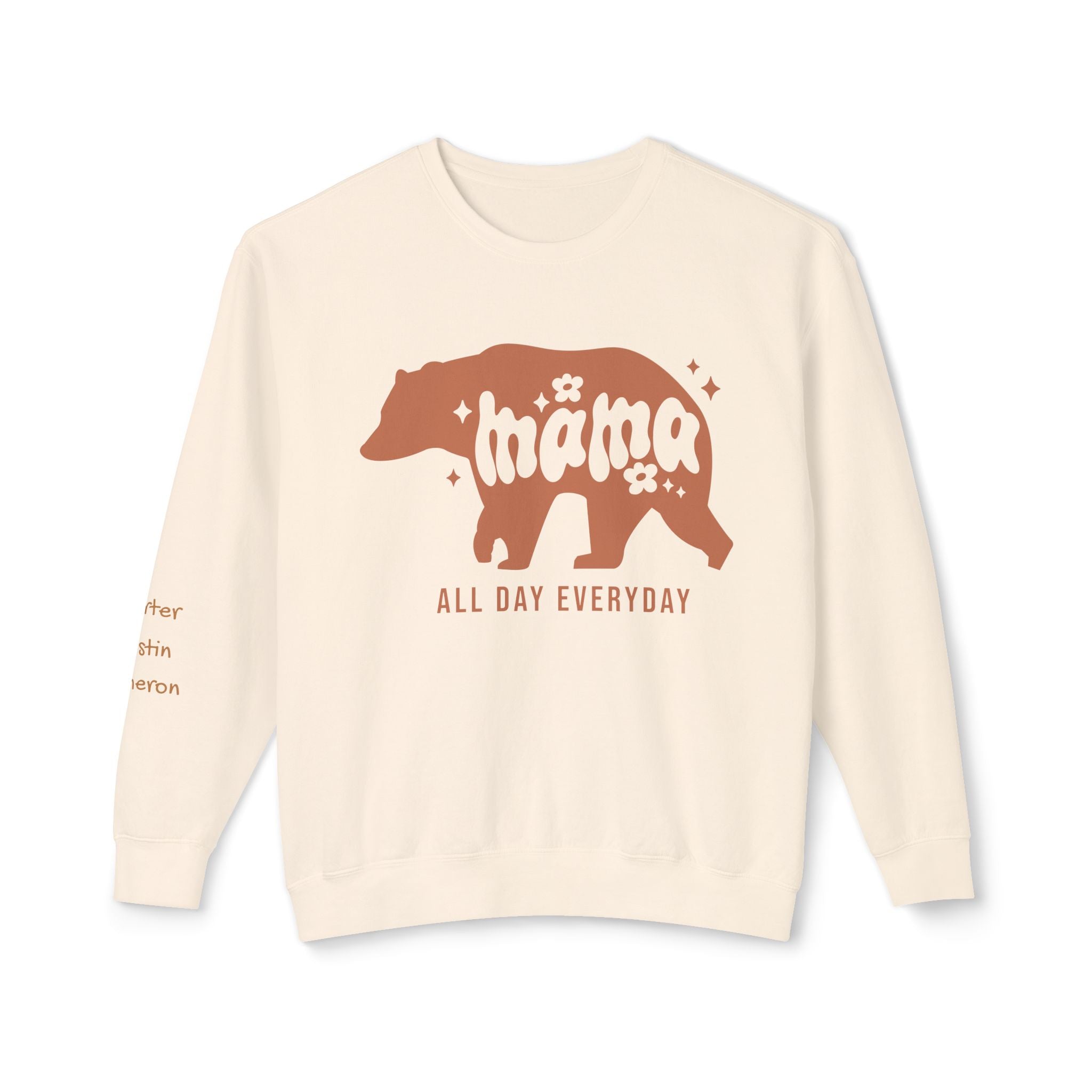 Mama Bear - Lightweight Crewneck Sweatshirt