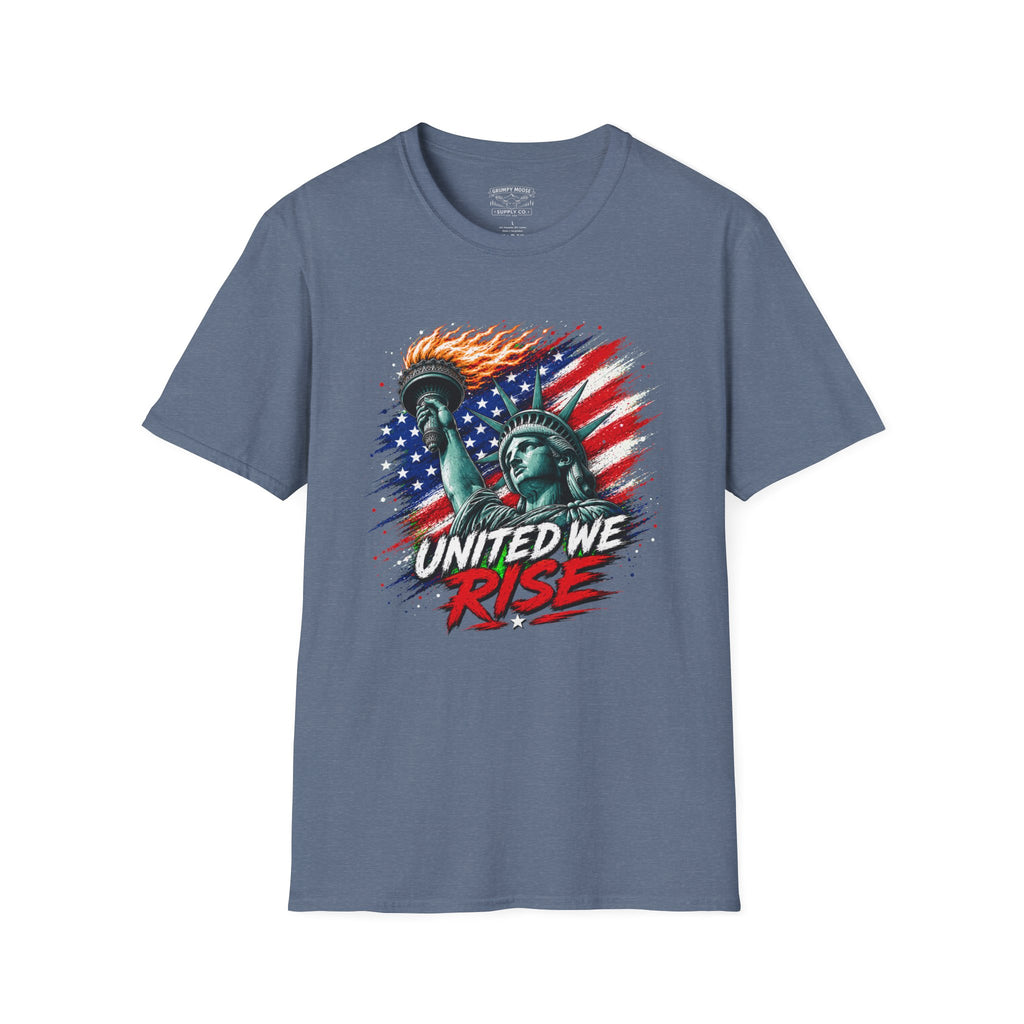United We Stand Statue of Liberty T-Shirt | Patriotic American Tee