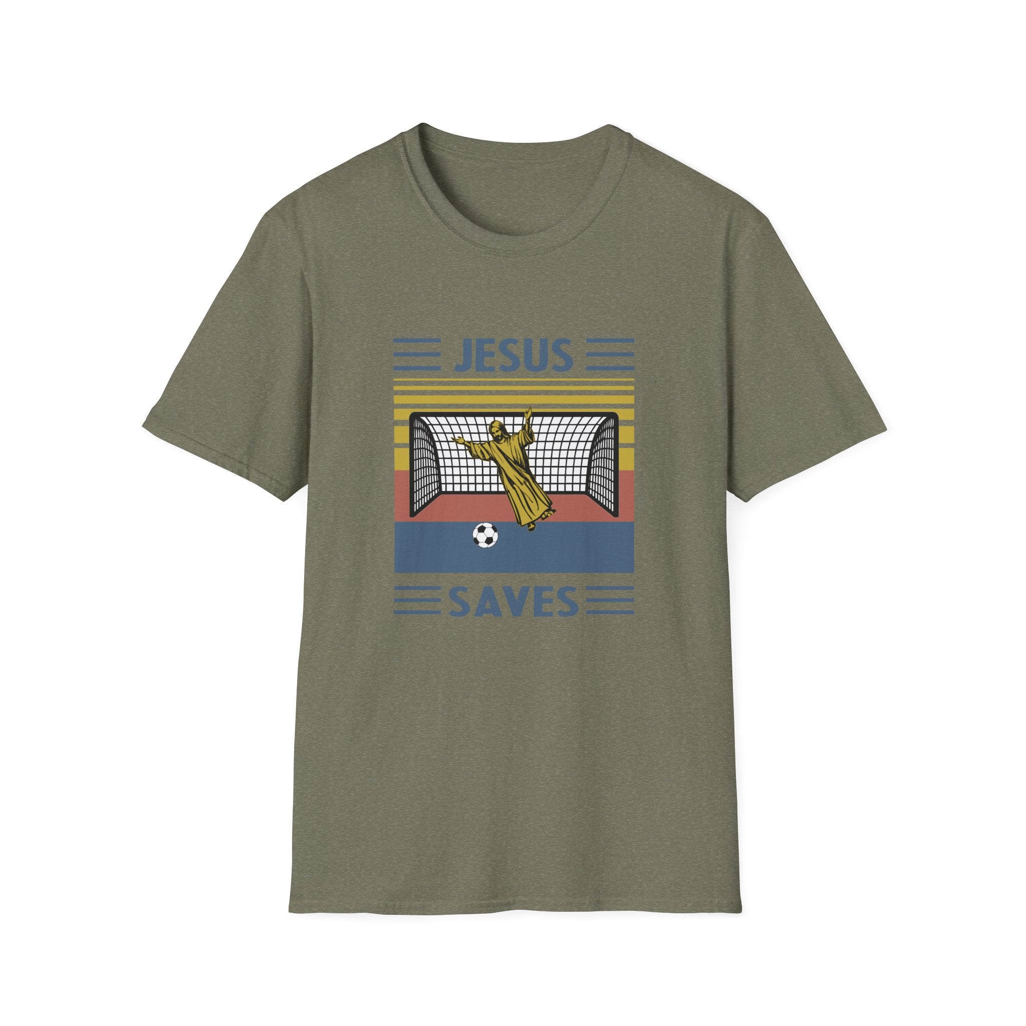 Jesus Saves - Softstyle TShirt