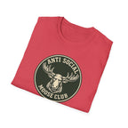 Anti Social Moose Club Logo T-Shirt