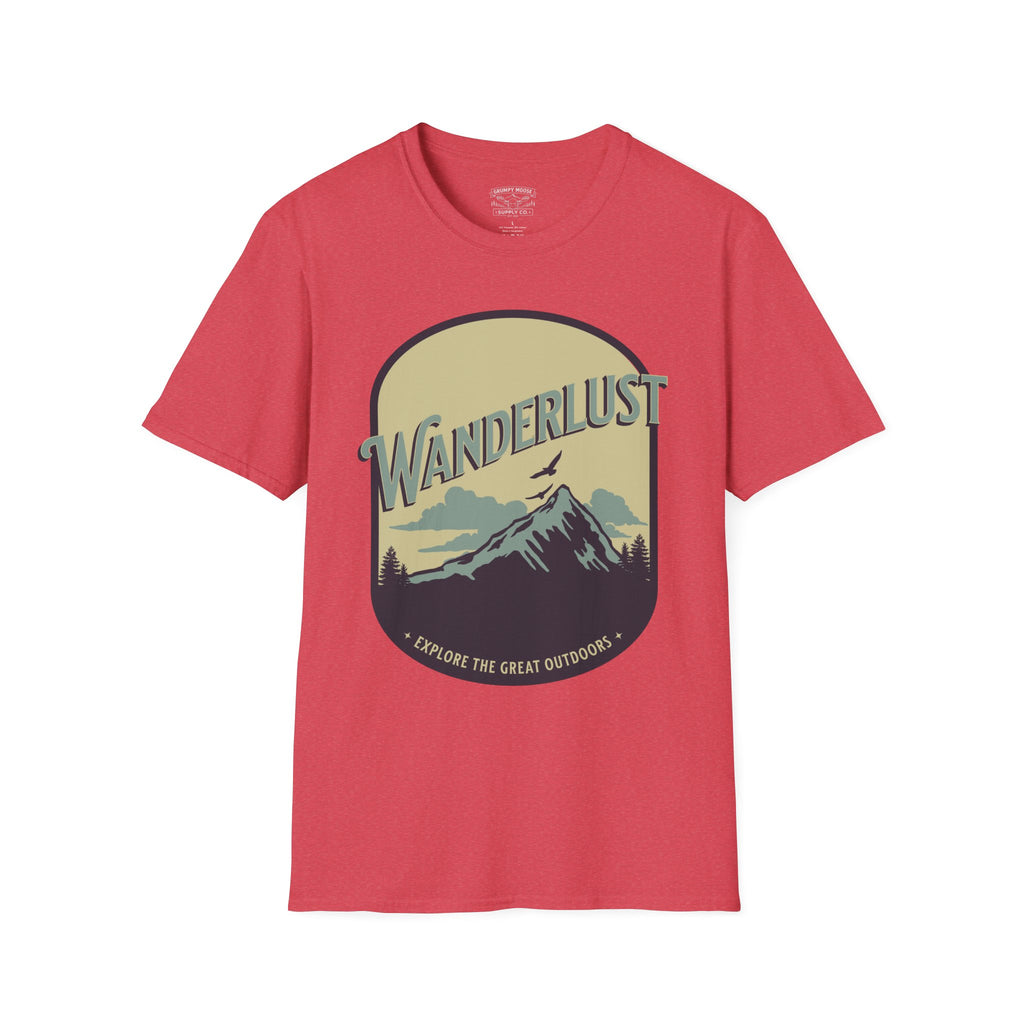 Wanderlust Explore the Great Outdoors - Cotton TShirt