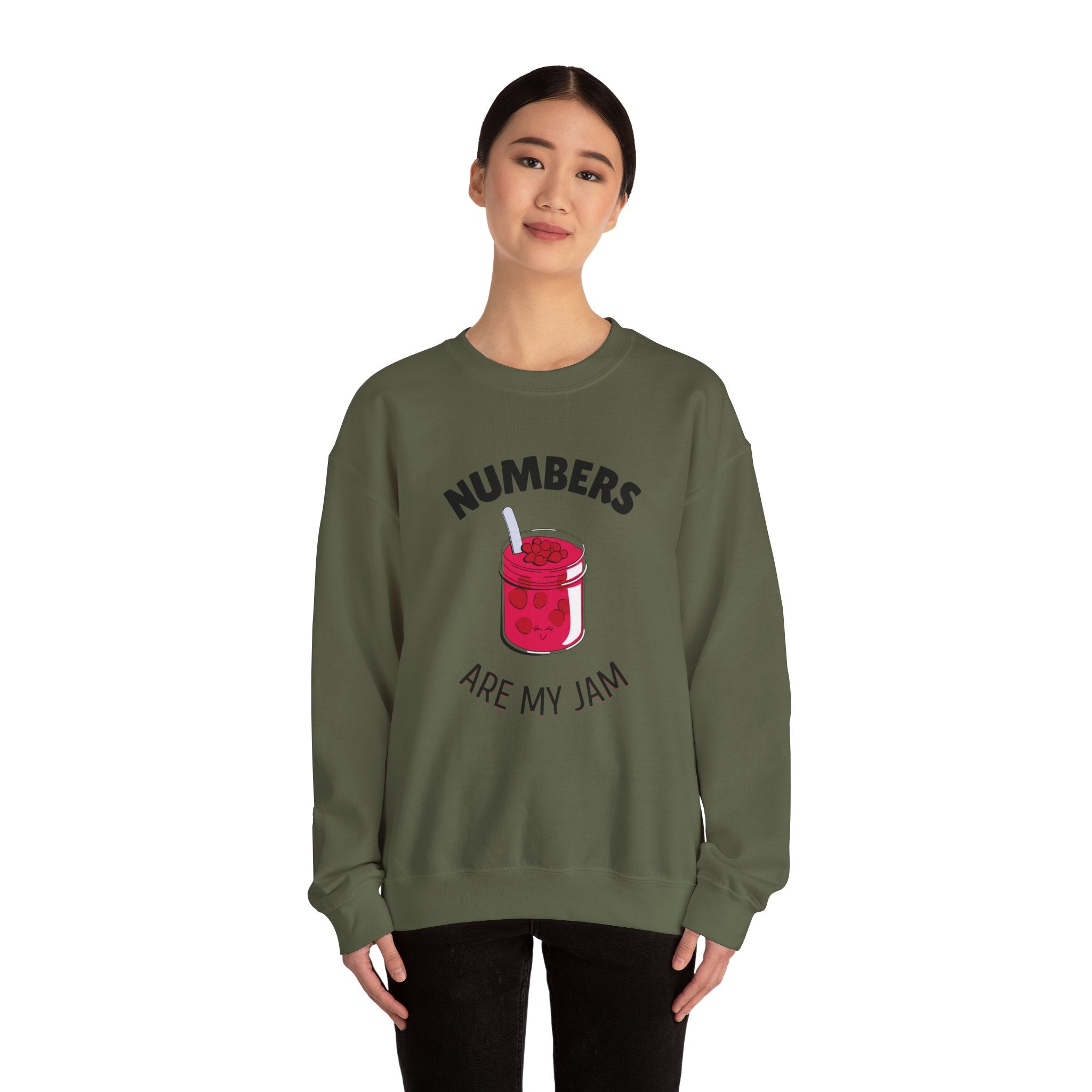 Numbers Are My Jam Crewneck